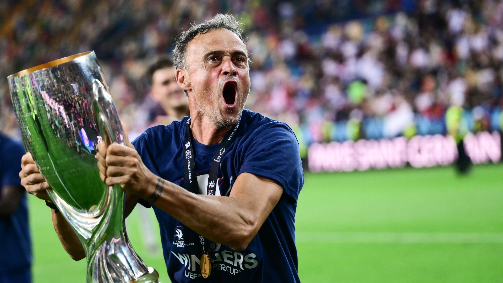 PSG指揮官ルイス・エンリケ、今季最初のタイトルを獲得も「トッテナム